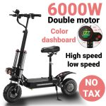 11 Inch Electric Scooter Adult 5600 W Off Road Stunt Scooter 85km / h Double Drive Motor Version Waterproof - Modifiable Tire