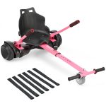 iscooter Adjustable HoverKart Go Kart Cart Seat For For 6.5/8/10 inch Hoverboard