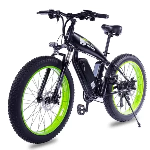 Electric Bicycle 26 Inch Aluminum Alloy Beach Snow Cruiser 48V 1000W 4.0 Fat Tire15A Lithium Battery Ebike
