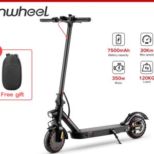 30KM/H Mini Adult Electric Scooter Smart Folding Electrical Hoverboard 350W Display Screen Electrico Kick E-Scooters Patinete