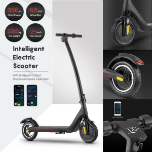 isinwheel 8.5Inch Electric Scooter i11 25Km 7.5Ah Electric Step Adult Kick Scooter 25Km/H 350W Electric Skateboard E Scooter